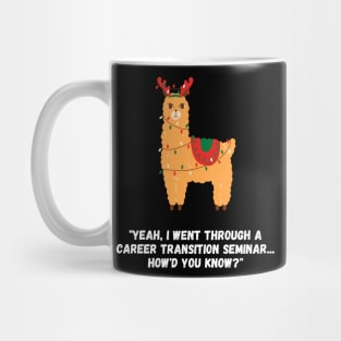 The Christmas Llama Mug